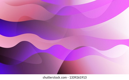 Abstract Shiny Waves. For Flyer, Brochure, Booklet And Websites Design Vector Illustration