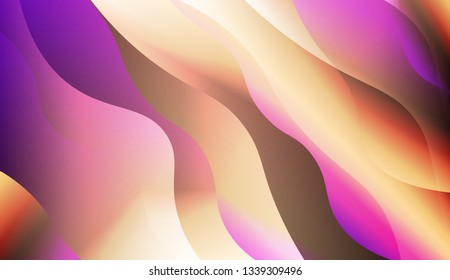 Abstract Shiny Waves. For Flyer, Brochure, Booklet And Websites Design Vector Illustration