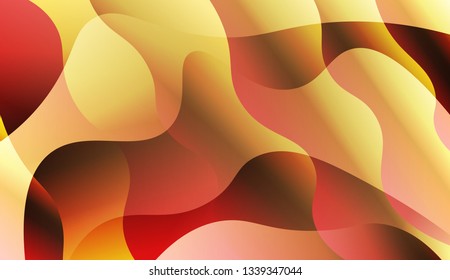 Abstract Shiny Waves. For Flyer, Brochure, Booklet And Websites Design Vector Illustration
