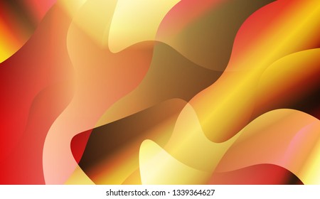 Abstract Shiny Waves. For Flyer, Brochure, Booklet And Websites Design Vector Illustration