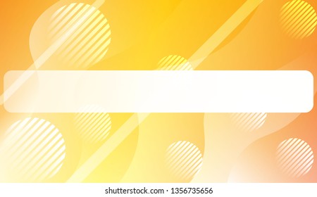 Abstract Shiny Waves, Lines, Circle, Space for Text. For Your Design Ad, Banner, Cover Page. Vector Illustration with Color Gradient