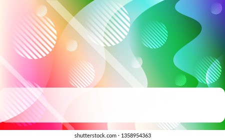 Abstract Shiny Waves, Lines, Circle, Space for Text. For Flyer, Brochure, Booklet And Websites Design Vector Illustration.