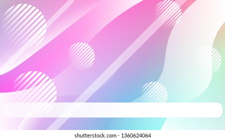 Abstract Shiny Waves, Lines, Circle, Space for Text. For Flyer, Brochure, Booklet And Websites Design Vector Illustration.