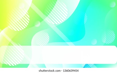 Abstract Shiny Waves, Lines, Circle, Space for Text. For Flyer, Brochure, Booklet And Websites Design Vector Illustration.