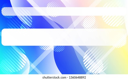 Abstract Shiny Waves, Lines, Circle, Space for Text. For Elegant Pattern Cover Book. Vector Illustration with Color Gradient