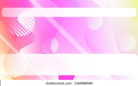 Abstract Shiny Waves, Lines, Circle, Space for Text. For Flyer, Brochure, Booklet And Websites Design Vector Illustration.