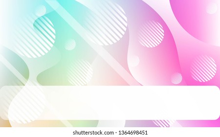 Abstract Shiny Waves, Lines, Circle, Space for Text. For Flyer, Brochure, Booklet And Websites Design Vector Illustration.