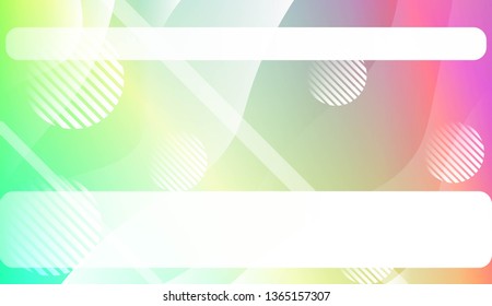 Abstract Shiny Waves, Lines, Circle, Space for Text. For Flyer, Brochure, Booklet And Websites Design Vector Illustration.