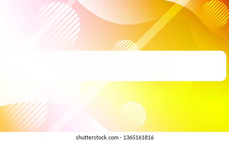 Abstract Shiny Waves, Lines, Circle, Space for Text. For Elegant Pattern Cover Book. Vector Illustration with Color Gradient