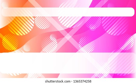 Abstract Shiny Waves, Lines, Circle, Space for Text. For Flyer, Brochure, Booklet And Websites Design Vector Illustration.