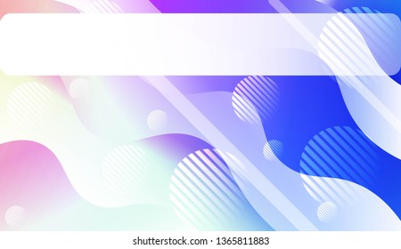 Abstract Shiny Waves, Lines, Circle, Space for Text. For Elegant Pattern Cover Book. Vector Illustration with Color Gradient