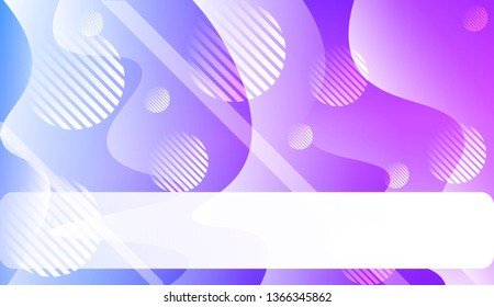 Abstract Shiny Waves, Lines, Circle, Space for Text. For Flyer, Brochure, Booklet And Websites Design Vector Illustration.