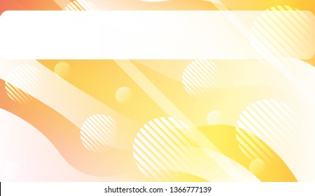 Abstract Shiny Waves, Lines, Circle, Space for Text. For Elegant Pattern Cover Book. Vector Illustration with Color Gradient