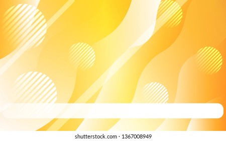 Abstract Shiny Waves, Lines, Circle, Space for Text. For Elegant Pattern Cover Book. Vector Illustration with Color Gradient