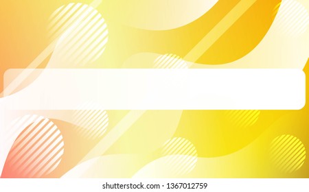 Abstract Shiny Waves, Lines, Circle, Space for Text. For Elegant Pattern Cover Book. Vector Illustration with Color Gradient