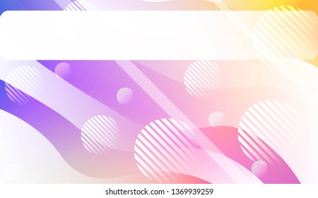 Abstract Shiny Waves, Lines, Circle, Space for Text. For Flyer, Brochure, Booklet And Websites Design Vector Illustration.
