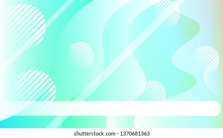 Abstract Shiny Waves, Lines, Circle, Space for Text. For Flyer, Brochure, Booklet And Websites Design Vector Illustration.