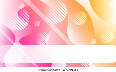 Abstract Shiny Waves, Lines, Circle, Space for Text. For Flyer, Brochure, Booklet And Websites Design Vector Illustration.