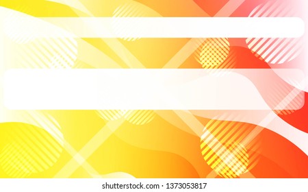 Abstract Shiny Waves, Lines, Circle, Space for Text. For Flyer, Brochure, Booklet And Websites Design Vector Illustration.