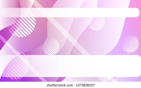 Abstract Shiny Waves, Lines, Circle, Space for Text. For Flyer, Brochure, Booklet And Websites Design Vector Illustration.