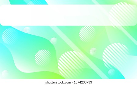 Abstract Shiny Waves, Lines, Circle, Space for Text. For Elegant Pattern Cover Book. Vector Illustration with Color Gradient