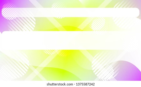 Abstract Shiny Waves, Lines, Circle, Space for Text. For Elegant Pattern Cover Book. Vector Illustration with Color Gradient