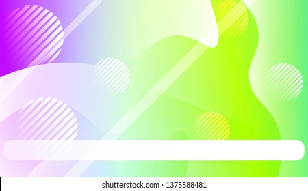 Abstract Shiny Waves, Lines, Circle, Space for Text. For Flyer, Brochure, Booklet And Websites Design Vector Illustration.