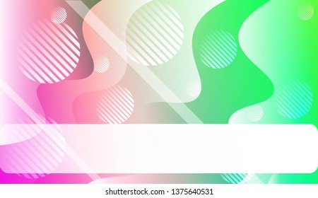 Abstract Shiny Waves, Lines, Circle, Space for Text. For Flyer, Brochure, Booklet And Websites Design Vector Illustration.