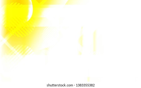 Abstract Shiny Waves, Lines, Circle, Space for Text. For Your Design Ad, Banner, Cover Page. Vector Illustration with Color Gradient