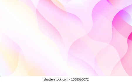 Abstract Shiny Waves, Lines. For Elegant Pattern Cover Book. Vector Illustration with Color Gradient