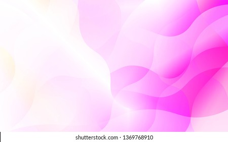 Abstract Shiny Waves, Lines. For Elegant Pattern Cover Book. Vector Illustration with Color Gradient