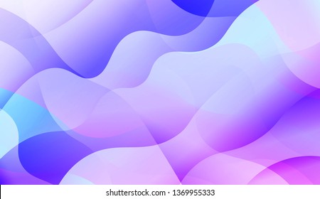 Abstract Shiny Waves, Lines. For Elegant Pattern Cover Book. Vector Illustration with Color Gradient
