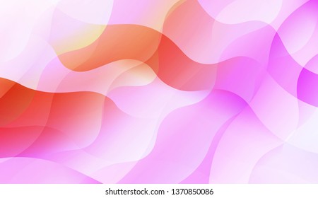 Abstract Shiny Waves, Lines. For Elegant Pattern Cover Book. Vector Illustration with Color Gradient
