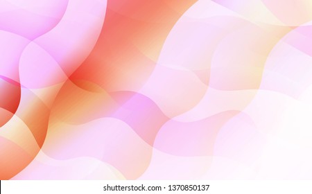 Abstract Shiny Waves, Lines. For Elegant Pattern Cover Book. Vector Illustration with Color Gradient