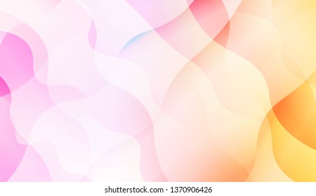 Abstract Shiny Waves, Lines. For Elegant Pattern Cover Book. Vector Illustration with Color Gradient