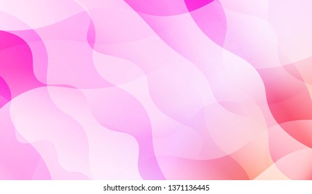 Abstract Shiny Waves, Lines. For Elegant Pattern Cover Book. Vector Illustration with Color Gradient