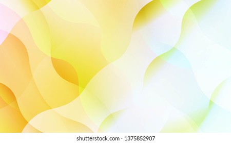 Abstract Shiny Waves, Lines. For Elegant Pattern Cover Book. Vector Illustration with Color Gradient