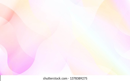 Abstract Shiny Waves, Lines. For Elegant Pattern Cover Book. Vector Illustration with Color Gradient