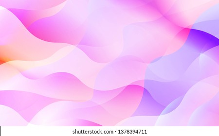 Abstract Shiny Waves, Lines. For Elegant Pattern Cover Book. Vector Illustration with Color Gradient