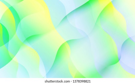 Abstract Shiny Waves, Lines. For Elegant Pattern Cover Book. Vector Illustration with Color Gradient