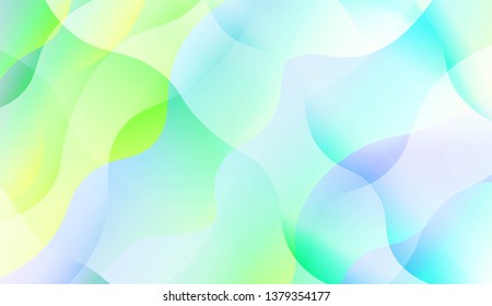 Abstract Shiny Waves, Lines. For Elegant Pattern Cover Book. Vector Illustration with Color Gradient