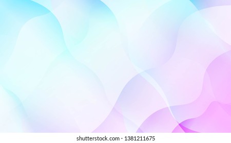 Abstract Shiny Waves, Lines. For Elegant Pattern Cover Book. Vector Illustration with Color Gradient