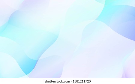 Abstract Shiny Waves, Lines. For Elegant Pattern Cover Book. Vector Illustration with Color Gradient