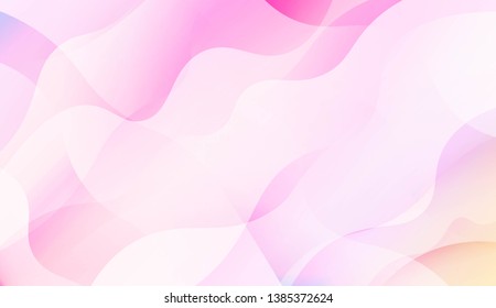 Abstract Shiny Waves, Lines. For Elegant Pattern Cover Book. Vector Illustration with Color Gradient