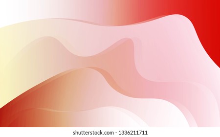 Abstract Shiny Waves. For Template Cell Phone Backgrounds. Vector Illustration.