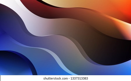 Abstract Shiny Waves. For Template Cell Phone Backgrounds. Vector Illustration.