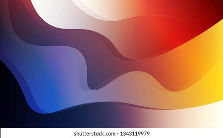 Abstract Shiny Waves. For Template Cell Phone Backgrounds. Vector Illustration.