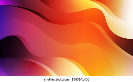 Abstract Shiny Waves. For Template Cell Phone Backgrounds. Vector Illustration.