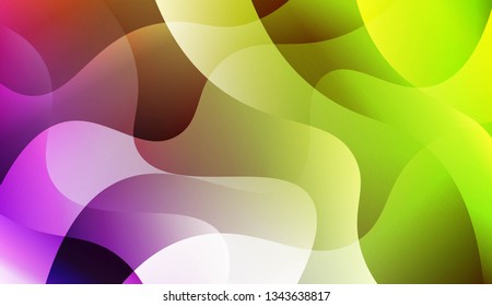 Abstract Shiny Waves. For Template Cell Phone Backgrounds. Vector Illustration.