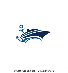 Abstract ship sail boat Logo - Brand Identity for Boating Business
